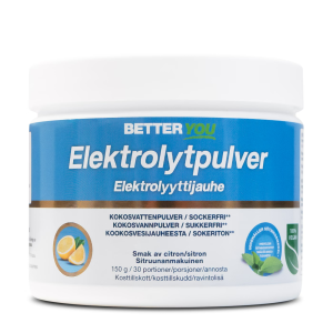 BETTER YOU Elektrolity w proszku 150 g-Cytryna