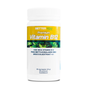 BETTER YOU Premium Witamina B12 90 kaps.
