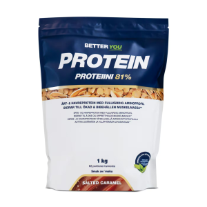 BETTER YOU Białko roślinne do 85% 1000 g-Słony karmel