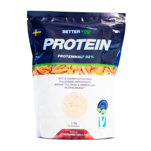 BETTER YOU Białko roślinne do 85% 1000 g-Truskawka/malina