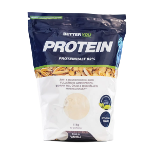 BETTER YOU Białko roślinne do 85% 1000 g-Wanilia