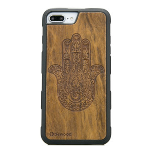 Drewniane Etui iPhone 6/6s/7/8 Plus HAMSA IMBUIA HEAVY