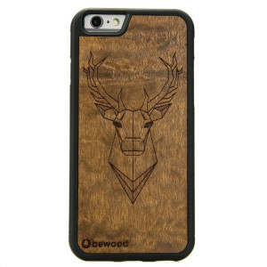 Drewniane Etui iPhone 6 Plus / 6s Plus JELEŃ IMBUIA