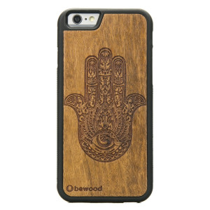 Drewniane Etui iPhone 6 Plus / 6s Plus HAMSA IMBUIA