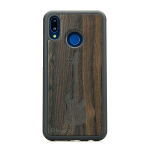 Drewniane Etui Huawei P20 Lite GITARA ZIRICOTE
