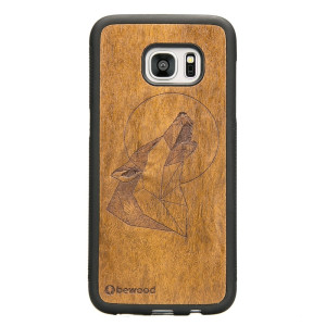 Drewniane Etui na Samsung Galaxy S7 Edge WILK IMBUIA