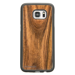 Drewniane Etui na Samsung Galaxy S7 Edge PALISANDER SANTOS