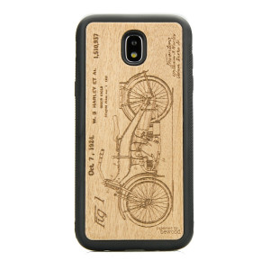 Drewniane Etui na Samsung Galaxy J7 2017 HARLEY PATENT ANIEGRE