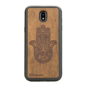 Drewniane Etui na Samsung Galaxy J7 2017 HAMSA IMBUIA