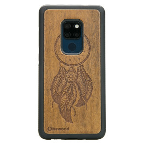 Drewniane Etui Huawei Mate 20 ŁAPACZ SNÓW IMBUIA