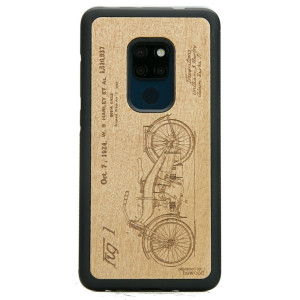Drewniane Etui Huawei Mate 20 HARLEY PATENT ANIEGRE