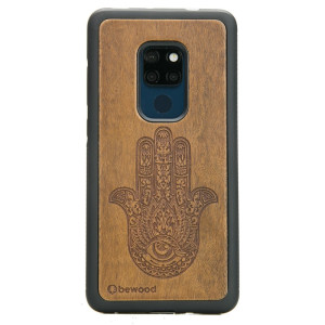 Drewniane Etui Huawei Mate 20 HAMSA IMBUIA