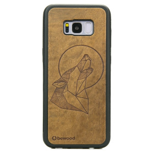 Drewniane Etui na Samsung Galaxy S8+ WILK IMBUIA