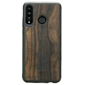 Drewniane Etui Huawei P30 Lite GITARA ZIRICOTE