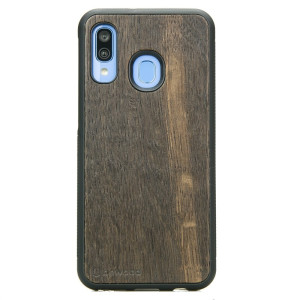 Drewniane Etui na Samsung Galaxy A40 DĄB WĘDZONY