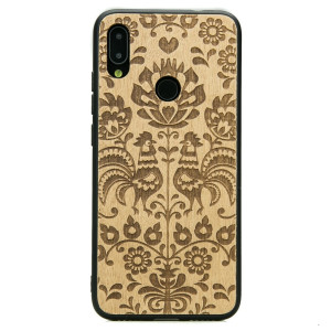 Drewniane Etui Xiaomi Redmi Note 7 POLSKI FOLK ANIEGRE