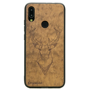 Drewniane Etui Xiaomi Redmi Note 7 JELEŃ IMBUIA