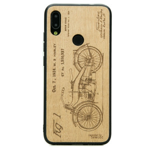 Drewniane Etui Xiaomi Redmi Note 7 HARLEY PATENT ANIEGRE