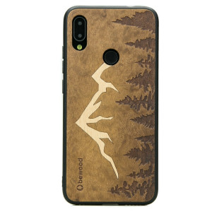 Drewniane Etui Xiaomi Redmi Note 7 GÓRY IMBUIA