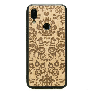 Drewniane Etui Xiaomi Redmi 7 POLSKI FOLK ANIEGRE