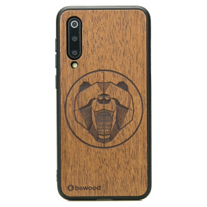 Drewniane Etui Xiaomi Mi 9 SE NIEDŹWIEDŹ MERBAU