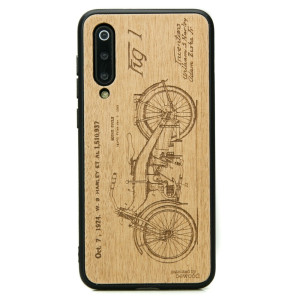 Drewniane Etui Xiaomi Mi 9 SE HARLEY PATENT ANIEGRE