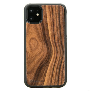 Drewniane Etui na iPhone 11 PALISANDER SANTOS