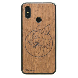 Drewniane Etui Xiaomi Mi 8 LIS MERBAU