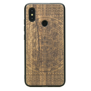 Drewniane Etui Xiaomi Mi 8 KALENDARZ AZTECKI LIMBA