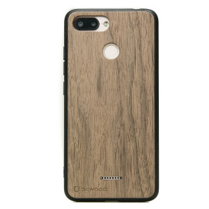 Drewniane Etui Xiaomi Redmi 6 / 6A ORZECH AMERYKAŃSKI