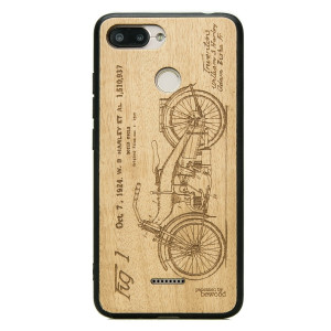 Drewniane Etui Xiaomi Redmi 6 / 6A HARLEY PATENT ANIEGRE