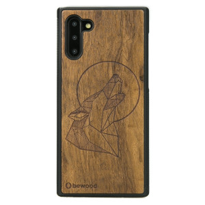 Drewniane Etui na Samsung Galaxy NOTE 10 WILK IMBUIA