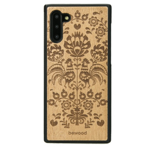 Drewniane Etui na Samsung Galaxy NOTE 10 POLSKI FOLK ANIEGRE