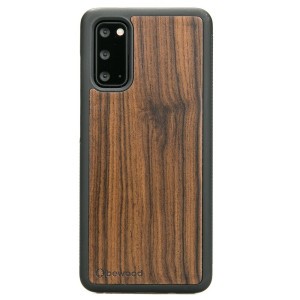 Drewniane Etui na Samsung Galaxy S20 PALISANDER SANTOS