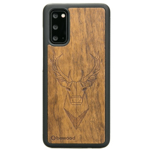 Drewniane Etui na Samsung Galaxy S20 JELEŃ IMBUIA