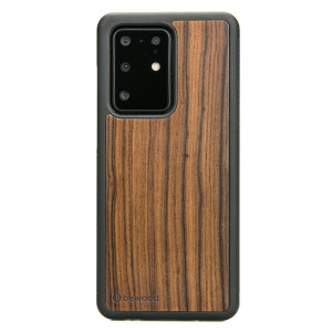 Drewniane Etui na Samsung Galaxy S20 Ultra PALISANDER SANTOS