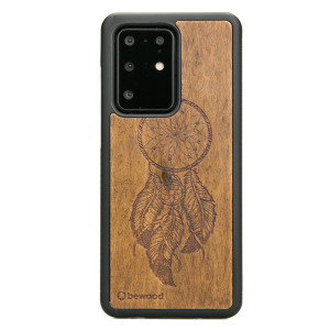 Drewniane Etui na Samsung Galaxy S20 Ultra ŁAPACZ SNÓW IMBUIA