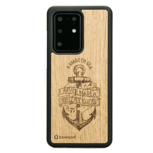 Drewniane Etui na Samsung Galaxy S20 Ultra KOTWICA DĄB