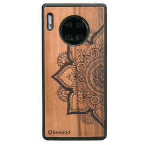 Drewniane Etui Huawei Mate 30 Pro MANDALA JABŁOŃ