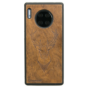 Drewniane Etui Huawei Mate 30 Pro JELEŃ IMBUIA