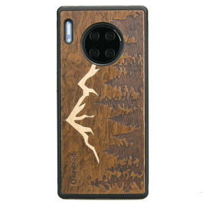 Drewniane Etui Huawei Mate 30 Pro GÓRY IMBUIA