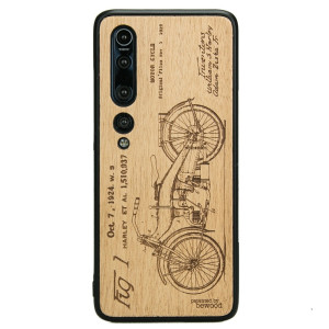 Drewniane Etui Xiaomi Mi 10 HARLEY PATENT ANIEGRE