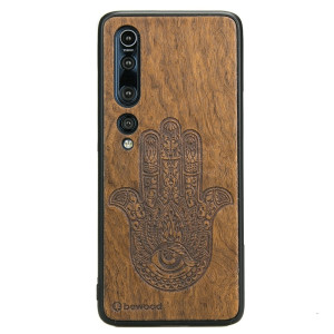Drewniane Etui Xiaomi Mi 10 HAMSA IMBUIA