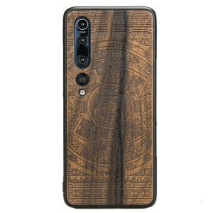 Drewniane Etui Xiaomi Mi 10 Pro KALENDARZ AZTECKI ZIRICOTE