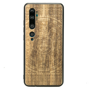 Drewniane Etui Xiaomi Mi Note 10 / 10 Pro KALENDARZ AZTECKI LIMBA