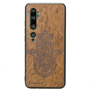 Drewniane Etui Xiaomi Mi Note 10 / 10 Pro HAMSA IMBUIA