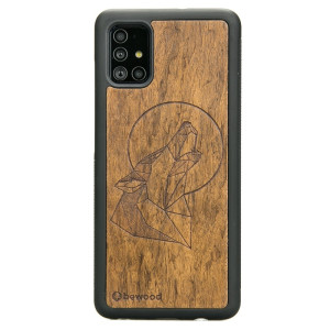 Drewniane Etui na Samsung Galaxy S10 Lite WILK IMBUIA