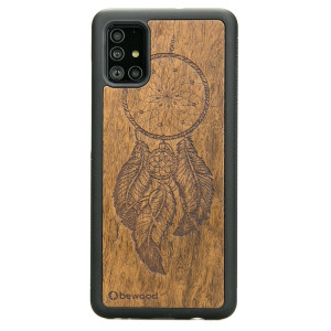 Drewniane Etui na Samsung Galaxy S10 Lite ŁAPACZ SNÓW IMBUIA
