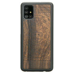 Drewniane Etui na Samsung Galaxy S10 Lite KALENDARZ AZTECKI ZIRICOTE