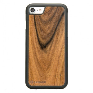 Drewniane Etui na iPhone SE 2020 PALISANDER SANTOS